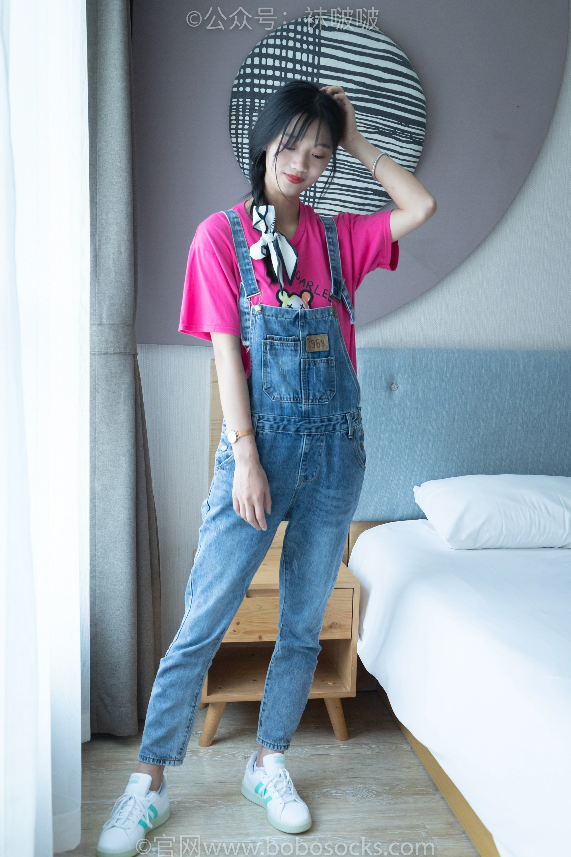 [BoBoSocks袜啵啵]NO.024 涵涵-板鞋、白棉袜、裸足 2